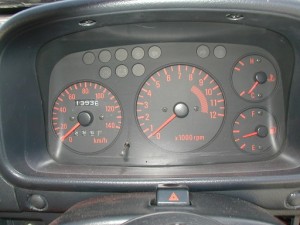 アルトワークス：スピードメータ